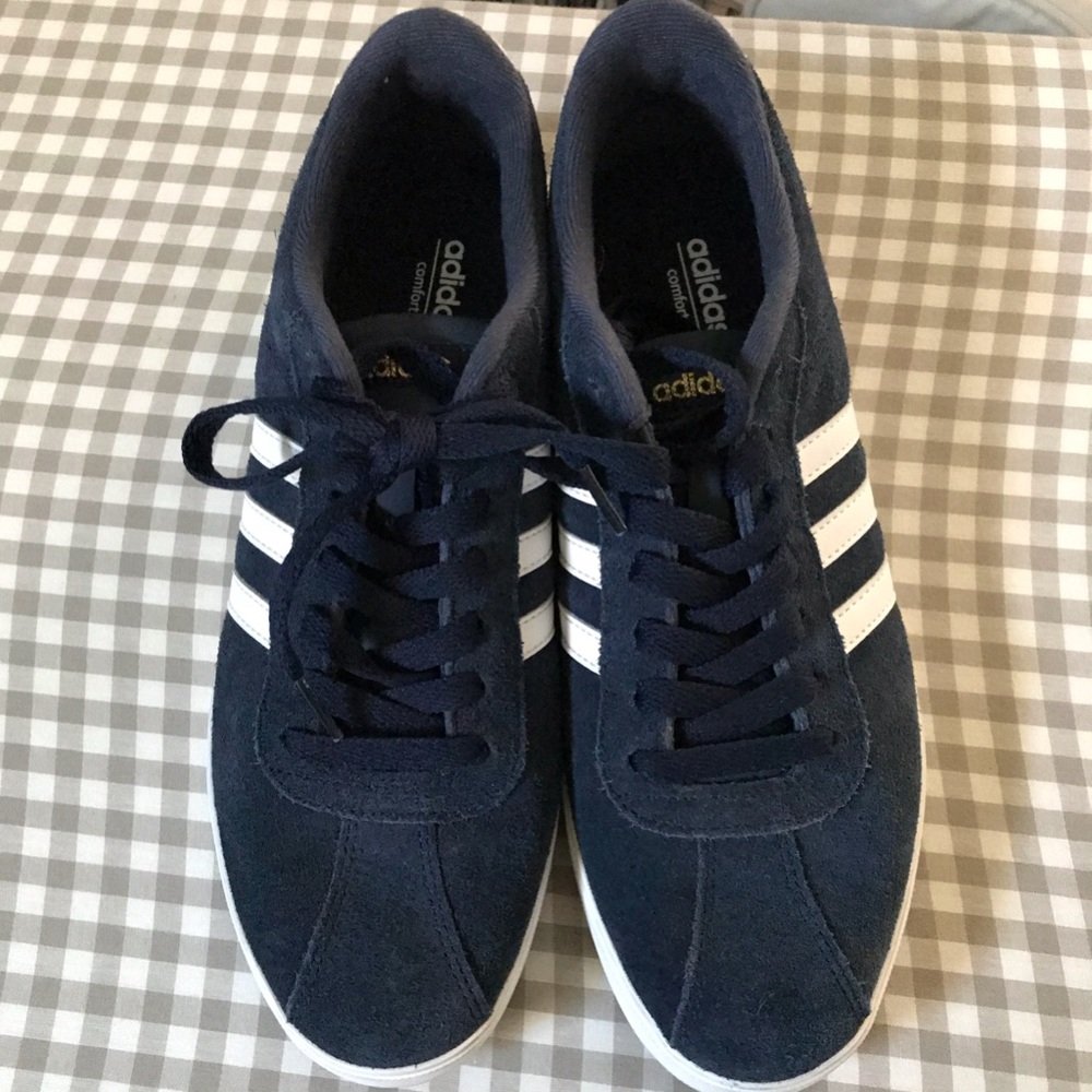 Adidas Blue Suede Gazelle Sneakers